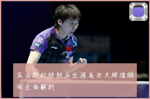 亚当斯科特职业生涯高尔夫辉煌瞬间全面解析
